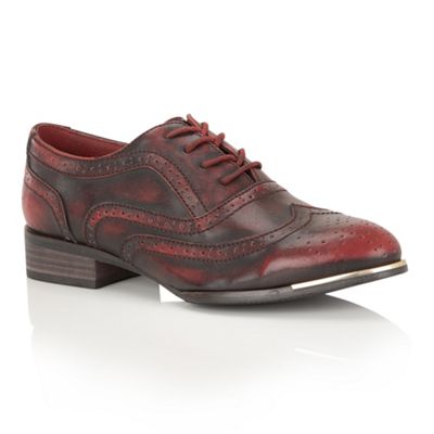 Dolcis Ox Blood 'Casey' brogues